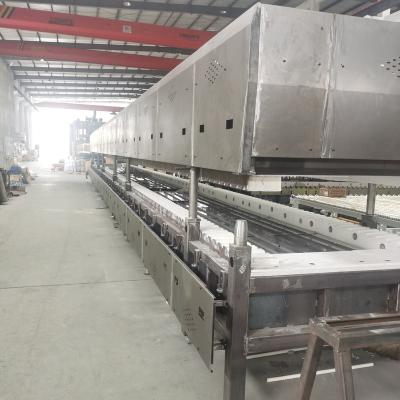 China Factory new 2022 continuous convection building low-e 3mm flat photovoltaic glass tempering furnace for solar energy for sale