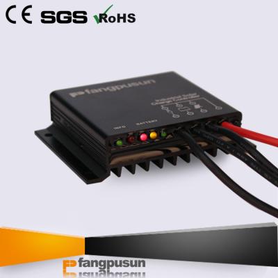 China Solar Charger Controller 10A 12V 24V Pwm Charge Controller With Led Driver Solsum 10.10E Home And Street Light IP67 Water Proof for sale