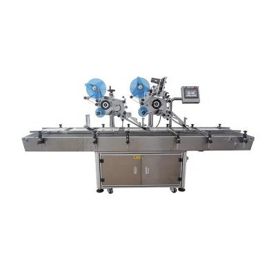 China Food Automatic Label Applicator Automatic Flat Multi-head Labeling machine for sale