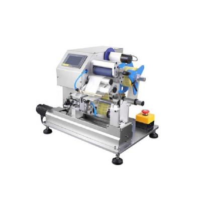 China Food Wire Automatic Desktop Folding Labeling Machine for sale