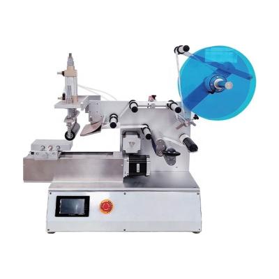 China Food semi-automatic flat lane labeling machine for sale