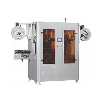 China Automatic Food Double Head Heat Shrink Labeling Machine for sale