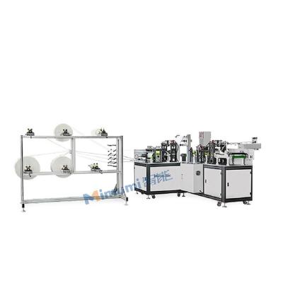 China Factory high speed full automatic face mask machine n95 nonwoven non woven folding mask machine for sale