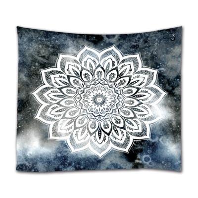 China Custom Digital Printed Luxury Home Decoration Mandala 3d Wall Hanging Tapestry for sale