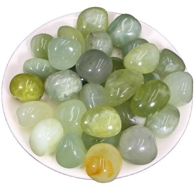 China China Wholesale Rose Quartz Seven Chakra Jade Rolling Stone Loose Natural Stone for sale