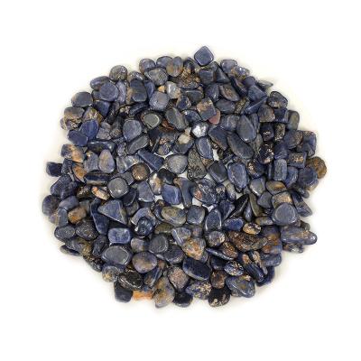 China Wholesale Natural Stone China Rose Quartz Corundum Specimen Blue Ore Healing High Quality for sale