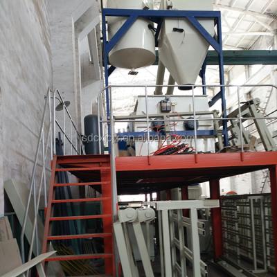 China Easy Operation Eps Decorative MgO Sandwich Wall Panel Equipment for sale