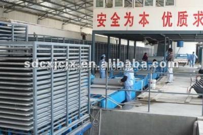 China Fully Automatic Light Steel Magensium Oxide Board Production Line for sale