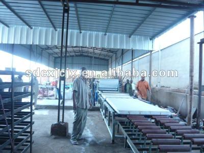 China Fireproof Wheat Steel Straw Board Machine for sale