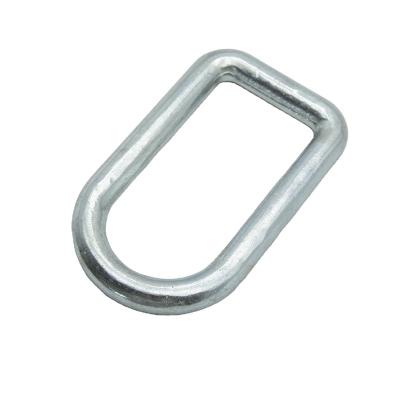 China ZINC YG Drop Forged Carbon Steel D Ring Rigging Hardware for sale