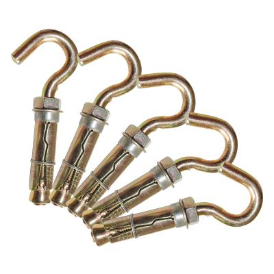 China Stainless Steel Heavy Duty Shield Anchor 3PCS Steel Fix Hook for sale