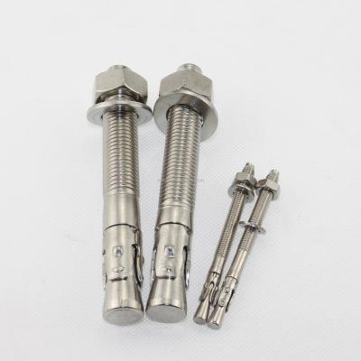 China Steel Ground Anchor Bolts m12 , Galvanized Close Tie Strong-Bolt Wedge Anchor for sale