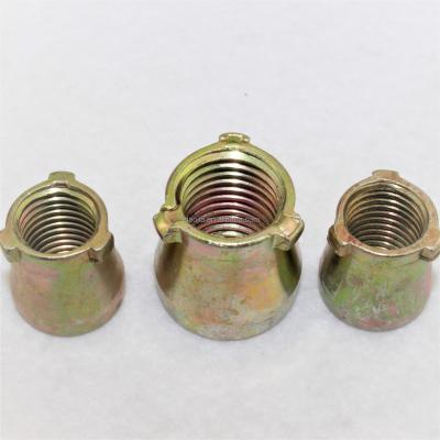 China 3PCS Steel NUT FOR FIX BOLT SHIELD ANCHOR BOLT for sale