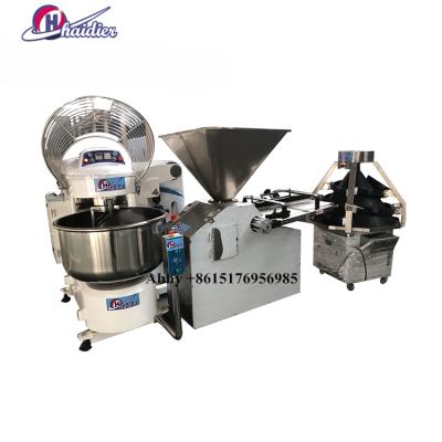 China 2020 Commercial Snack Factory New Product Bakery Food Mixer Machine Dough Kneading Machine With Self Tipping Bowl for sale