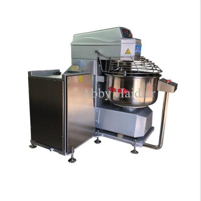 China Industrial Snack Plant 200L Dough Mixer Large Bakery Mixer With Removable Bowl for sale