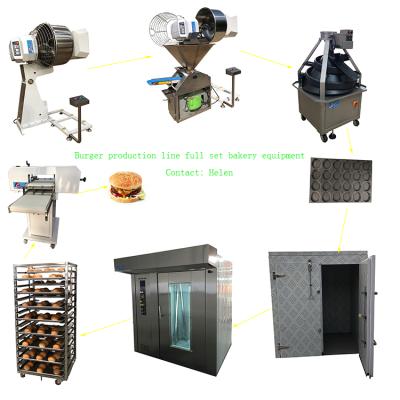 China Frozen Food Factory Small Automatic Dough Divider Machine Hamburger Dough Ball Rounder Maker for sale