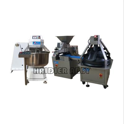 China Snack Factory Bread Roll Dough Divider Bread Roll Dough Rounder Divider & Rounder Machine for sale