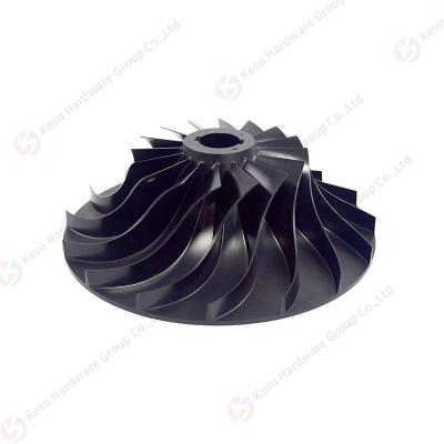 China Aluminum Custom OEM Customize 5 Axis Precision CNC Machining Machined Aluminum Turbocharger Impeller for sale