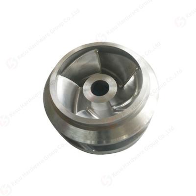 China Aluminum Centrifugal Pump Closed Impeller 5 Axis CNC Machining OEM Service for sale