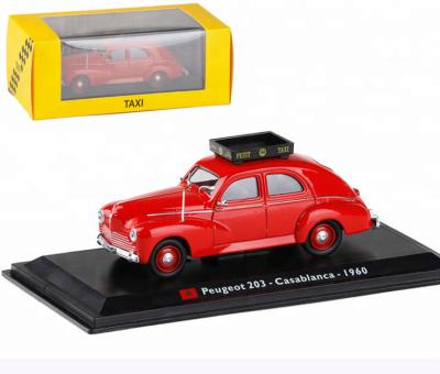 China Original 1:43 Box Morocco Taxi 1960 Acrylic Alloy Car Model LION Eco-Friendly for sale