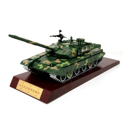 China China Hot Selling 1/30 Alloy 99A Tank Model Main Battle Tank Metal Armored Vehicle Metal Die Cast Model Gift for sale