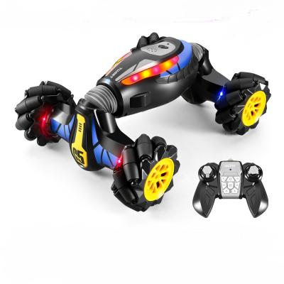 China 4WD Eco-friendly Material Large Size Deformation Hand Gesture Radio Control Toy Remote Control CAR for sale