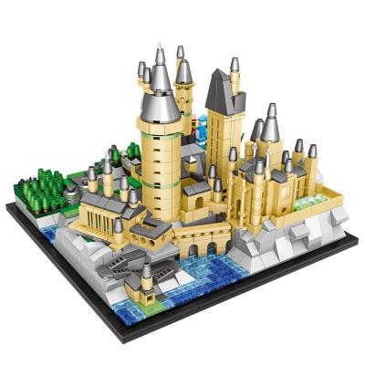 China DIY Building Brick Water Castle Block Particle Set Building Block Toys Diy Building Model for sale