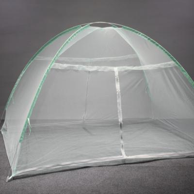 China 120*200*120cm Collapsible Folded Installation Yurt Mosquito Nets Automatic Insect Pop Up Tent Curtains For Beds Bedroom Decor for sale