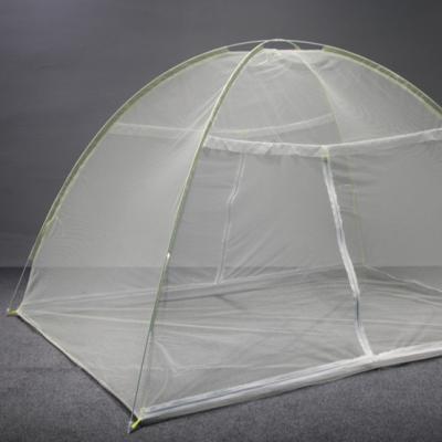 China 150*200*128cm Foldable Purple Baby Zipper Door Double Foldable Adult Mosquito Net Sleep Yurt Bed Canopy for sale