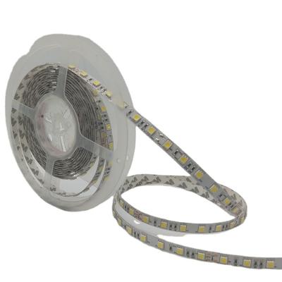 China 12v 60 led per meter waterproof IP65 SMD5050 5M 300leds white red blue flexible 5050 led light strip for sale