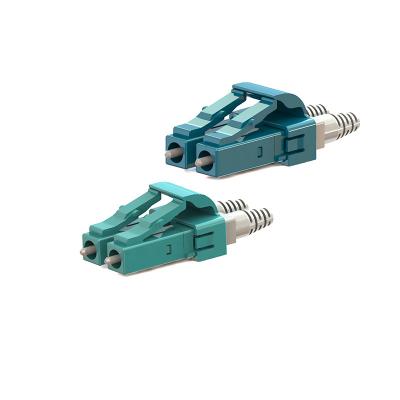 China Compact LC Fiber Optic Connector Dual Connections For High Density Networking for sale