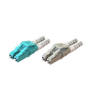 China Duplex-LC-vezeloptische connector Dubbele verbindingen voor netwerken met een hoge dichtheid Te koop