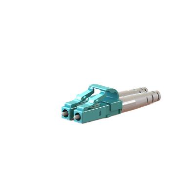 China Optische vezel LC Duplex Connector Plastic / Metalen behuizing met verschillende boot Te koop