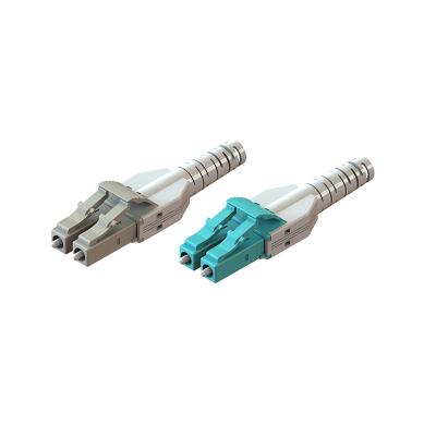 China Uniboot Fibra Óptica LC Connector para Redes de Área Local de Alta Densidade Compatibilidade à venda