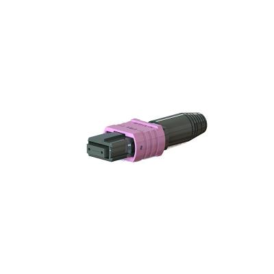 China Plastic Injection MPO Fiber Optic Connector Mini Size For Fiber Communication for sale