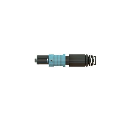 Cina 43mm 16 Core Mini MPO Fiber Optic Connector For Pigtail Fiber With Ceramic Ferrule in vendita