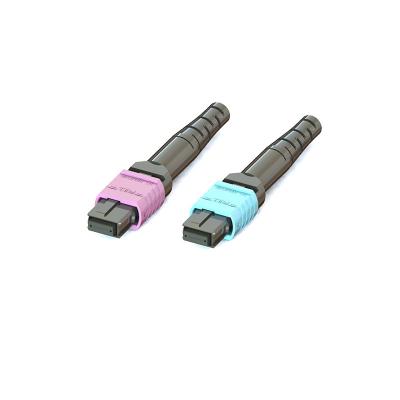 China Suitable for Patch Cords and Pigtails MPO Fiber Connector for Various Applications for sale