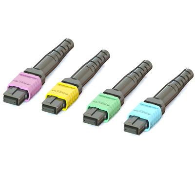 China 16 Cores MPO Fiber Optic Connector In Pre Assembled Or Connector Kits for sale