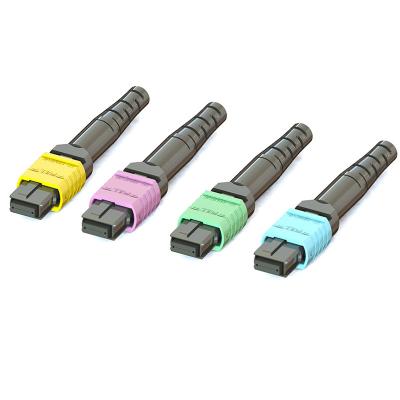 China High Density Scalable MPO Fiber Optic Connector For Data Centers And Networks for sale