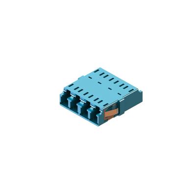 China 4 Multimode LC-vezeloptische adapter Vermindervezeloptische koppelingen voor CATV / FTTX Te koop