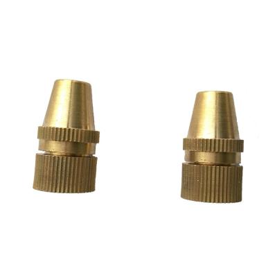 China Mist cooling adjustable spray nozzle, sprayer parts, brass spray nozzle 006 for sale