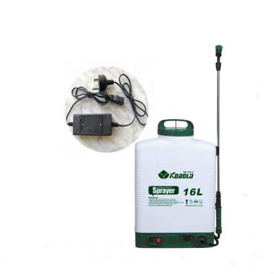 China KOBOLD12V 16-20L agriculture battery rechargeable sprayer for sale