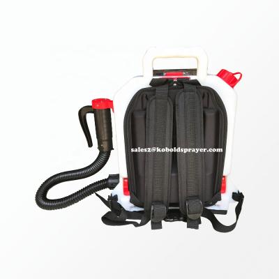 China Agriculture kobold ULV 36V 26AH lithium battery mist fan sprayer fogger 5L for disinfection for sale