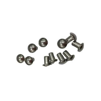 China Others 304 Solid Stainless Steel Rivets With Half Round Head Wholesale Customization for sale