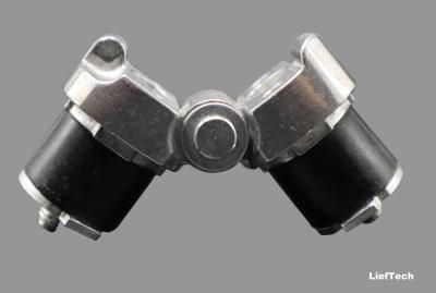 China 1 Tolerantiebuis accessoires tegenoverhangend scharnier voor 28 mm aluminium buis Te koop