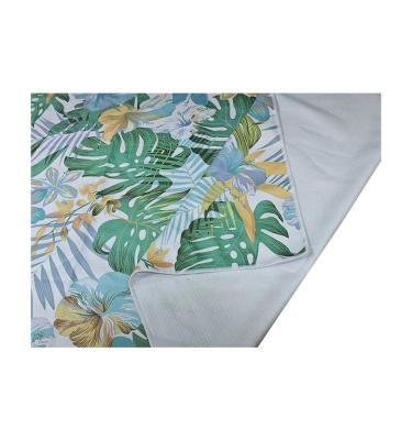 China QUICK-DRY Hot New Products Microfiber Waffle Beach Towel Luxuriously Soft And Quickdrying for sale