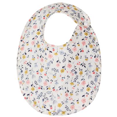 China Amazon Hot Sale 100% Cotton Double Baby Bibs Baby Bandana Drool Washable Bibs Adjustable Customize Bibs for sale