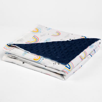 China Newest Custom Print Woven Cotton Baby Summer Soft Blanket Cool Blankets For Kids for sale