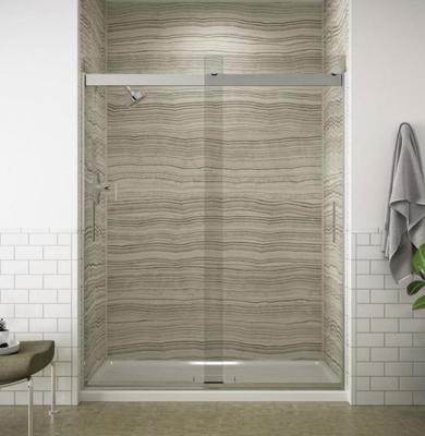 China Tempered Glass Shower Cubicle Sri Lanka Modern Frameless Glass Shower Door Wall Panels for sale