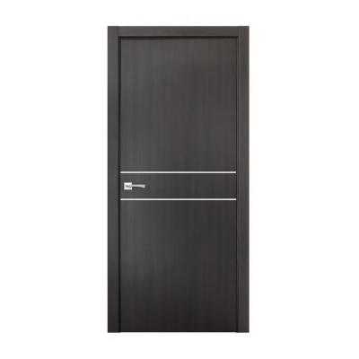 China Modern Solid Wood Interior Soundproof Hotel Interior Door Bedroom Wooden Door for sale